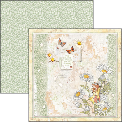 Ciao Bella Papercrafting Enchanted Land 8x8 Inch Paper Pad (CBH064)