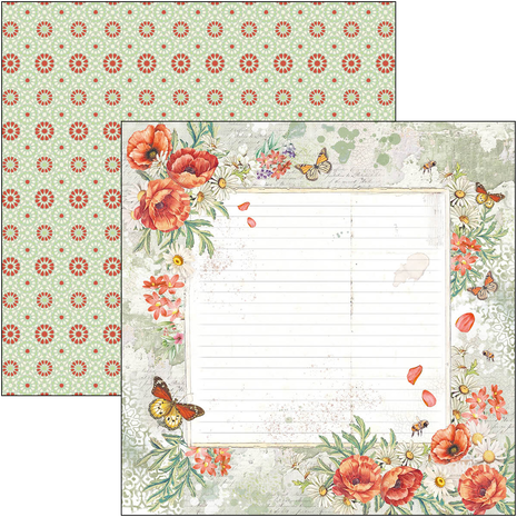 Ciao Bella Papercrafting Enchanted Land 8x8 Inch Paper Pad (CBH064)