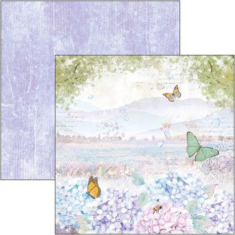 Ciao Bella Papercrafting Enchanted Land 8x8 Inch Paper Pad (CBH064)