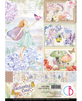 Ciao Bella Papercrafting Enchanted Land A4 Creative Pad (CBCL064) Ciao Bella Papercrafting Enchanted Land A4 Creative Pad (CBCL064)