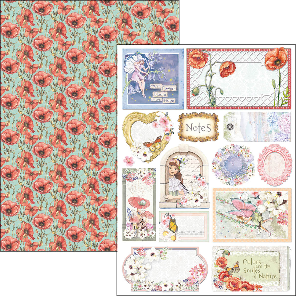 Ciao Bella Papercrafting Enchanted Land A4 Creative Pad (CBCL064) Ciao Bella Papercrafting Enchanted Land A4 Creative Pad (CBCL064)