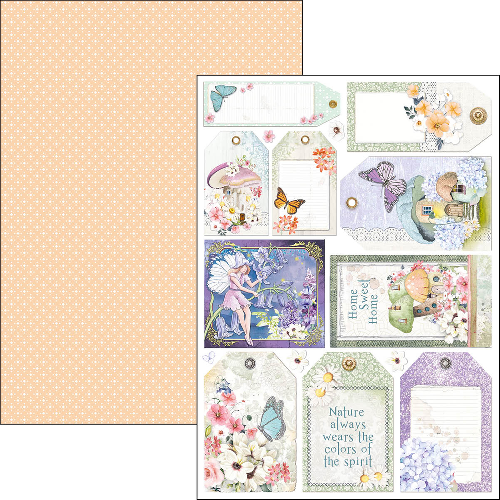 Ciao Bella Papercrafting Enchanted Land A4 Creative Pad (CBCL064) Ciao Bella Papercrafting Enchanted Land A4 Creative Pad (CBCL064)