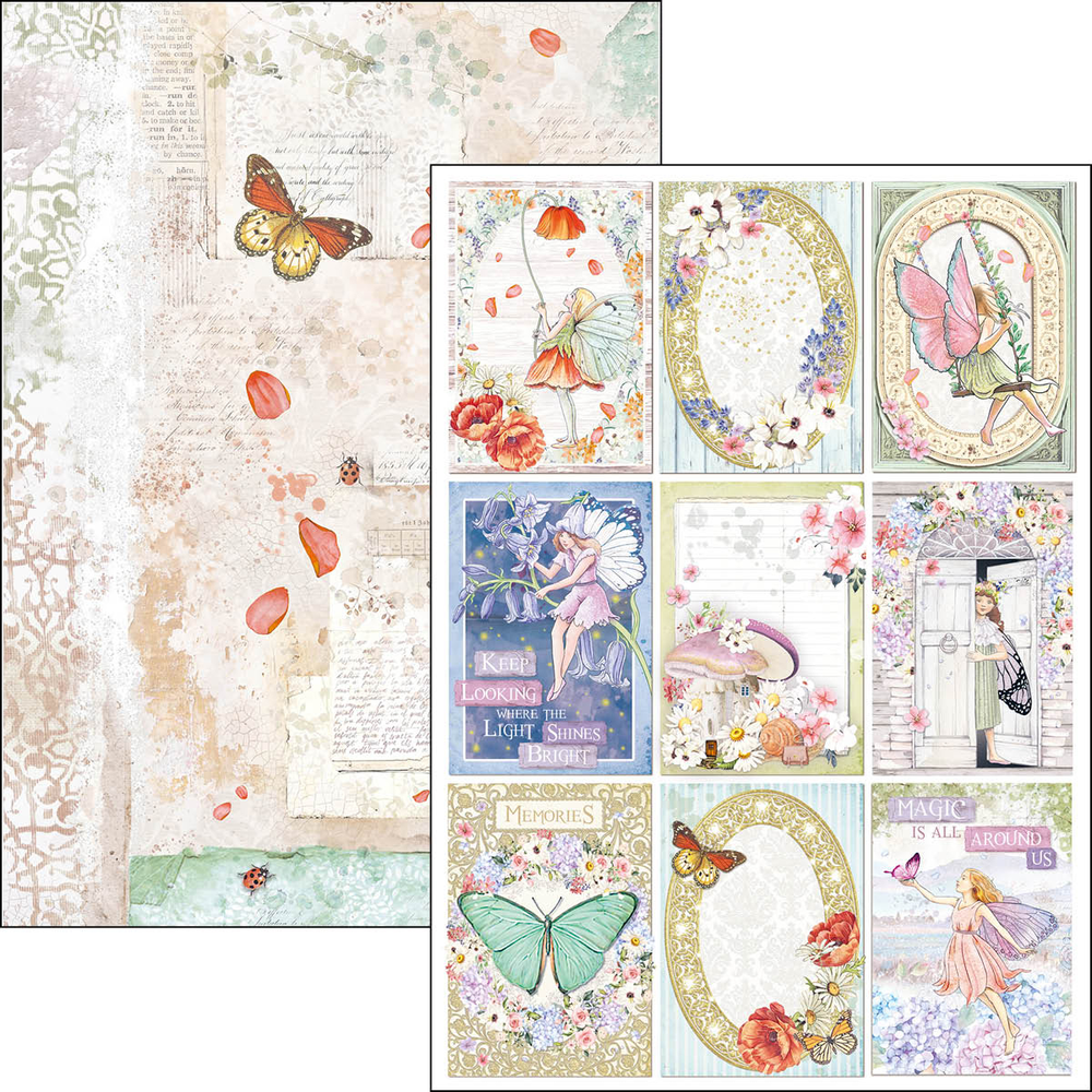 Ciao Bella Papercrafting Enchanted Land A4 Creative Pad (CBCL064) Ciao Bella Papercrafting Enchanted Land A4 Creative Pad (CBCL064)