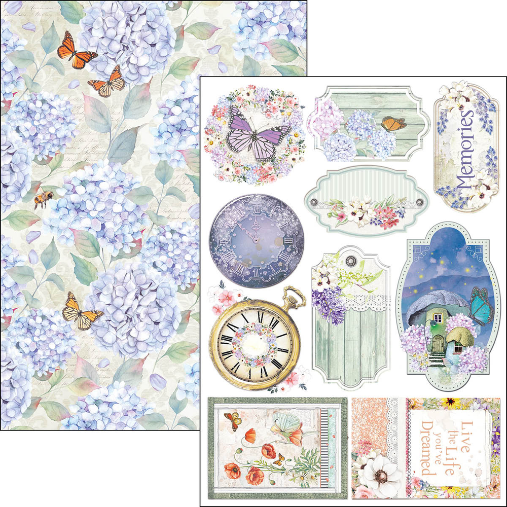 Ciao Bella Papercrafting Enchanted Land A4 Creative Pad (CBCL064) Ciao Bella Papercrafting Enchanted Land A4 Creative Pad (CBCL064)