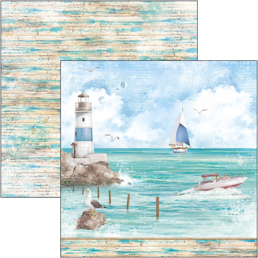 Ciao Bella Papercrafting Summer Breeze 12x12 Inch Paper Pad (CBPM065) Ciao Bella Papercrafting Summer Breeze 12x12 Inch Paper Pad (CBPM065)