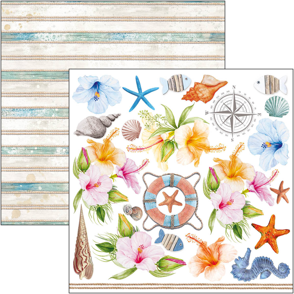 Ciao Bella Papercrafting Summer Breeze 6x6 Inch Paper Pad (CBQE065) Ciao Bella Papercrafting Summer Breeze 6x6 Inch Paper Pad (CBQE065)