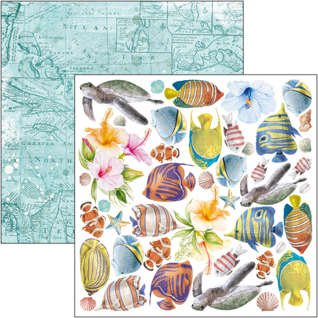 Ciao Bella Papercrafting Summer Breeze 6x6 Inch Paper Pad (CBQE065) Ciao Bella Papercrafting Summer Breeze 6x6 Inch Paper Pad (CBQE065)