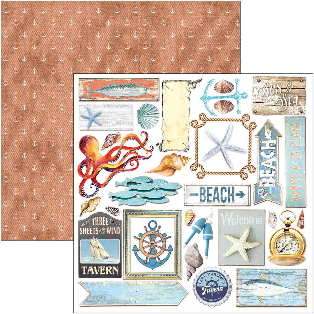 Ciao Bella Papercrafting Summer Breeze 6x6 Inch Paper Pad (CBQE065) Ciao Bella Papercrafting Summer Breeze 6x6 Inch Paper Pad (CBQE065)