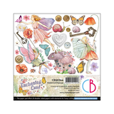 Ciao Bella Papercrafting Enchanted Land 6x6 Inch Paper Pad (CBQE064)