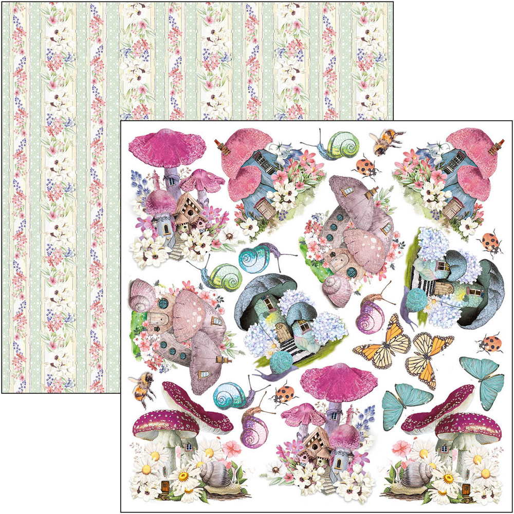 Ciao Bella Papercrafting Enchanted Land 6x6 Inch Paper Pad (CBQE064) Ciao Bella Papercrafting Enchanted Land 6x6 Inch Paper Pad (CBQE064)