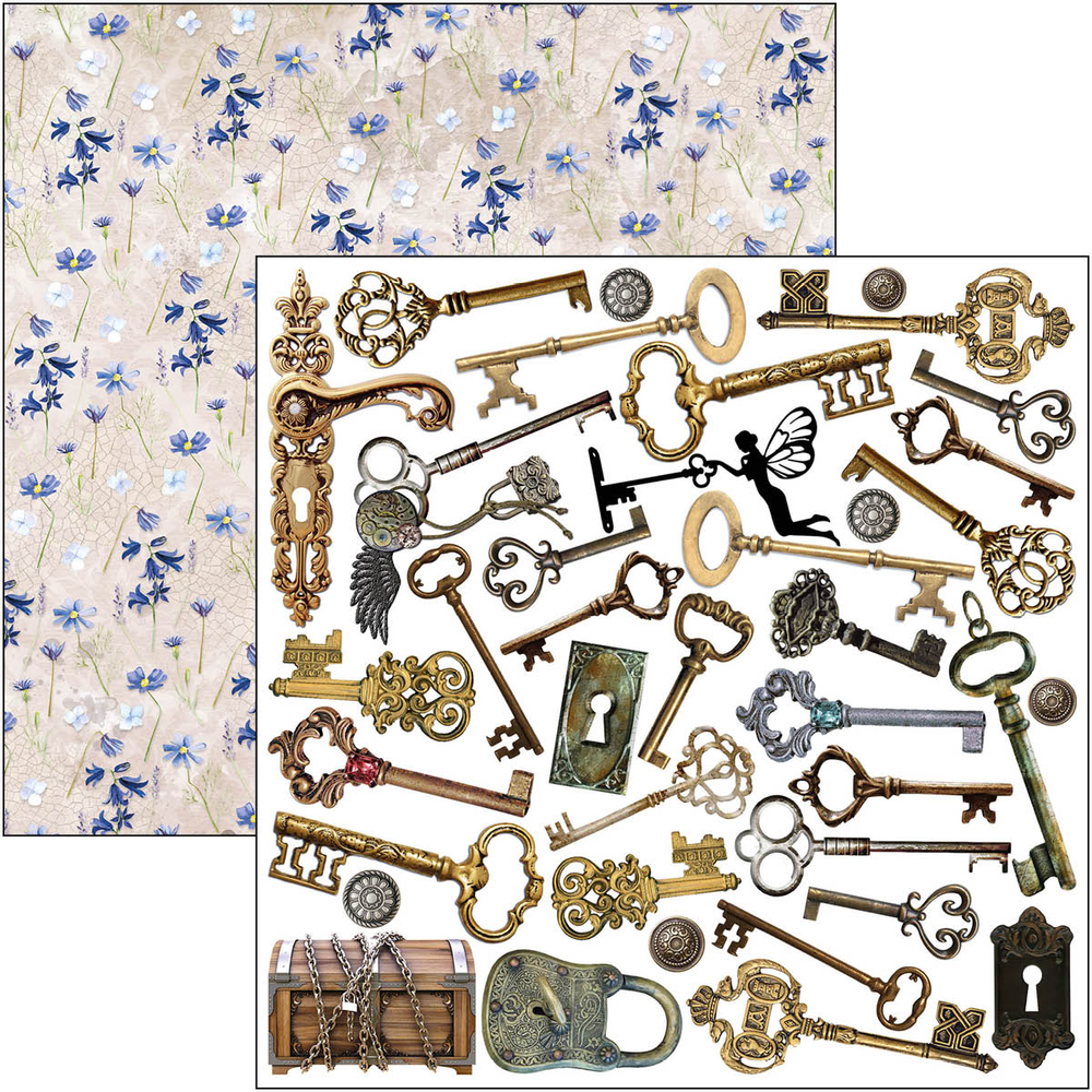 Ciao Bella Papercrafting Enchanted Land 6x6 Inch Paper Pad (CBQE064) Ciao Bella Papercrafting Enchanted Land 6x6 Inch Paper Pad (CBQE064)