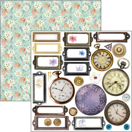 Ciao Bella Papercrafting Enchanted Land 6x6 Inch Paper Pad (CBQE064) Ciao Bella Papercrafting Enchanted Land 6x6 Inch Paper Pad (CBQE064)
