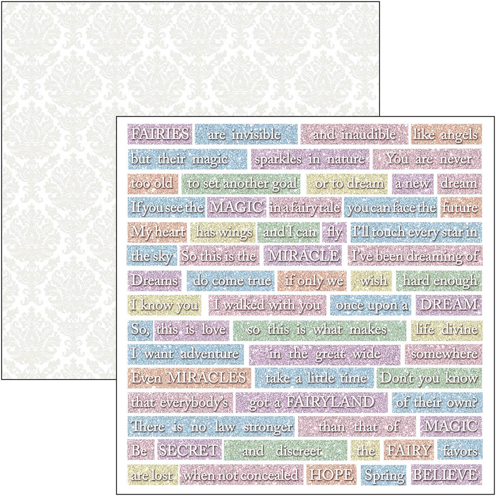 Ciao Bella Papercrafting Enchanted Land 6x6 Inch Paper Pad (CBQE064) Ciao Bella Papercrafting Enchanted Land 6x6 Inch Paper Pad (CBQE064)