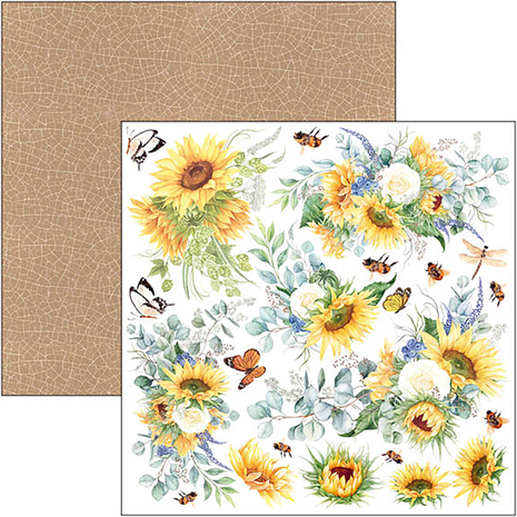 Ciao Bella Papercrafting Farmhouse Garden 6x6 Inch Paper Pad (CBQE063)