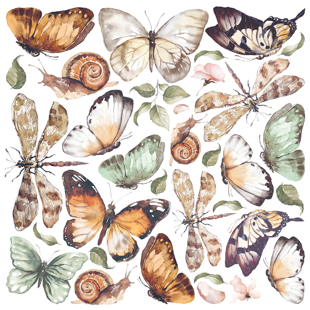 Ciao Bella Papercrafting Reign of Grace 6x6 Inch Vellum Paper (CBVQ001)