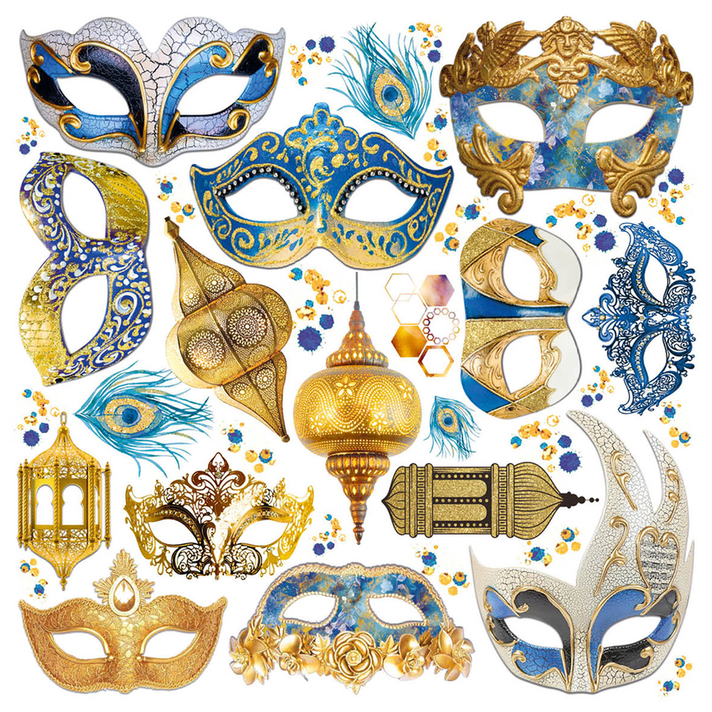 Ciao Bella Papercrafting Indigo 6x6 Inch Vellum Paper (CBVQ002) Ciao Bella Papercrafting Indigo 6x6 Inch Vellum Paper (CBVQ002)