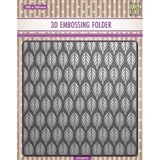 Nellie Snellen 3D Embossing Folder Background Leaves (EF3D072)