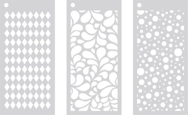 Crafter's Companion Stylish Trio Stencil Set (CC-STEN-STYTRIO)