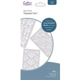 Crafter's Companion Opulent Trio Stencil Set (CC-STEN-OPUTRIO)
