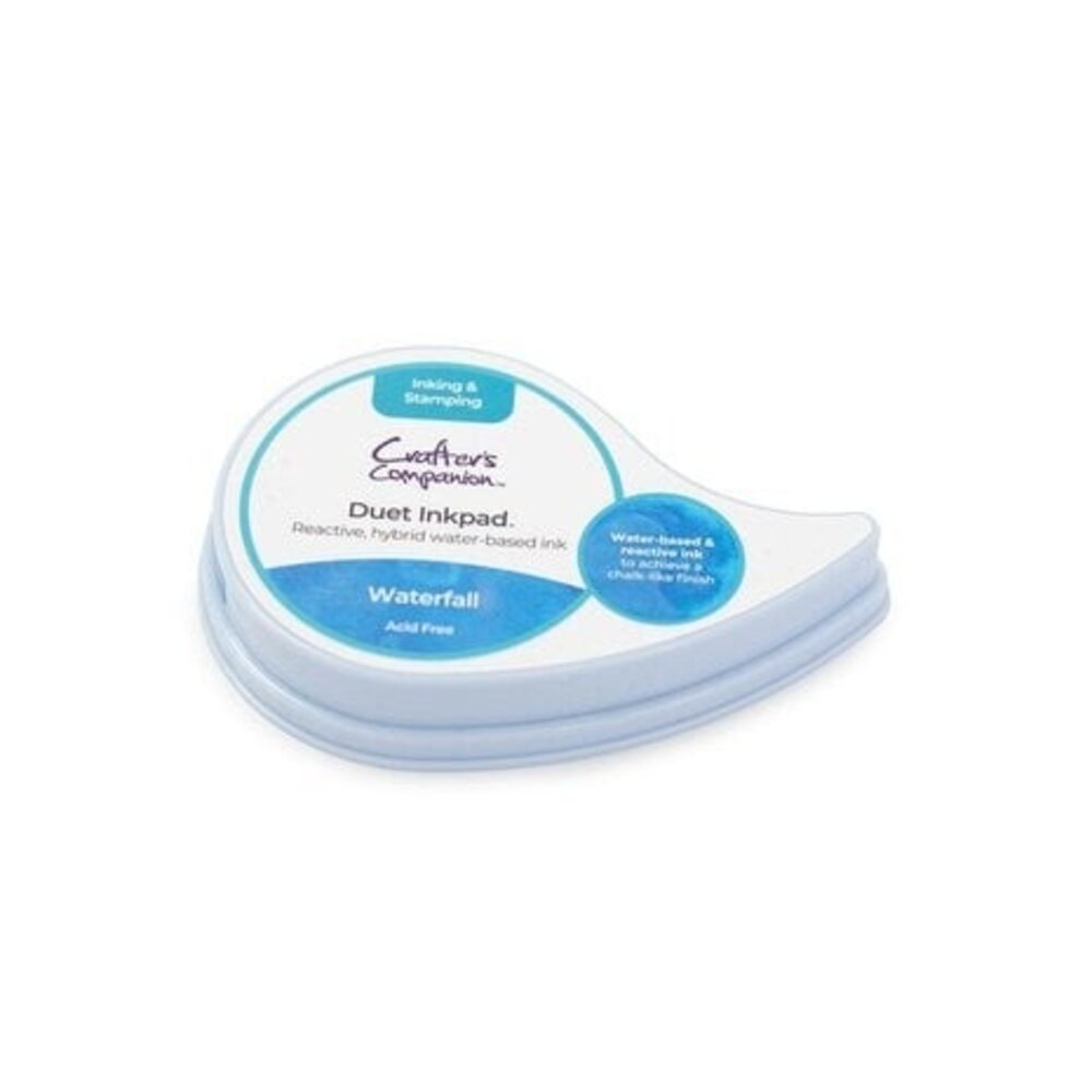 Crafter's Companion Duet Ink Pad Waterfall (CC-IP-DUET-WATE) Crafter's Companion Duet Ink Pad Waterfall (CC-IP-DUET-WATE)