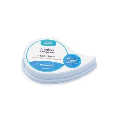 Crafter's Companion Duet Ink Pad Waterfall (CC-IP-DUET-WATE) Crafter's Companion Duet Ink Pad Waterfall (CC-IP-DUET-WATE)