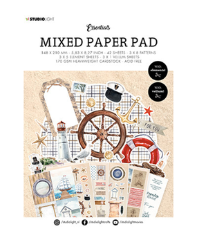 Studio Light Essentials Vintage Summer A5 Mixed Paper Pad (SL-ES-MPP23)
