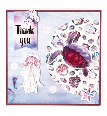 Studio Light Essentials Underwater World A5 Mixed Paper Pad (SL-ES-MPP24)