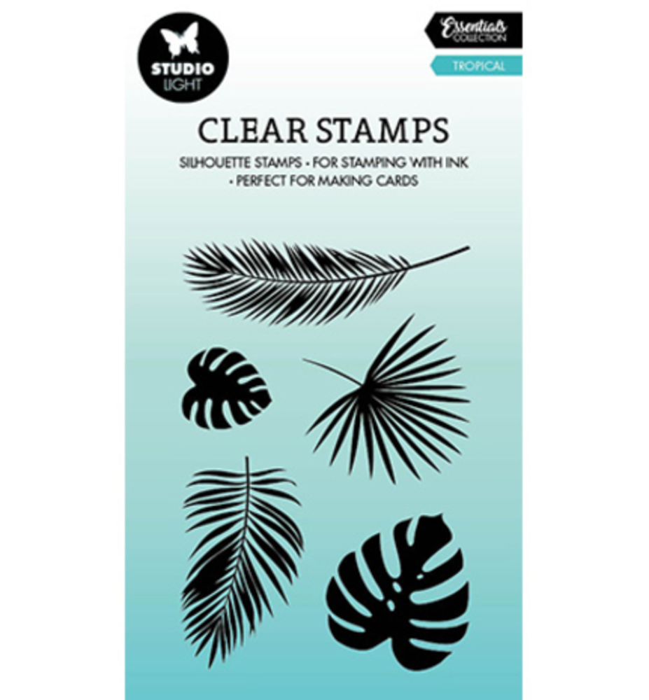 Studio Light Essentials Clear Stamp Tropical (SL-ES-STAMP432) Studio Light Essentials Clear Stamp Tropical (SL-ES-STAMP432)
