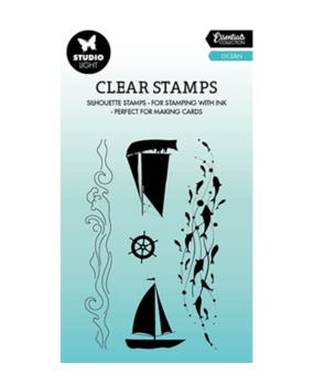 Studio Light Essentials Clear Stamp Ocean (SL-ES-STAMP433) Studio Light Essentials Clear Stamp Ocean (SL-ES-STAMP433)