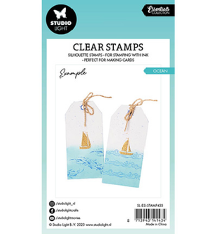 Studio Light Essentials Clear Stamp Ocean (SL-ES-STAMP433)