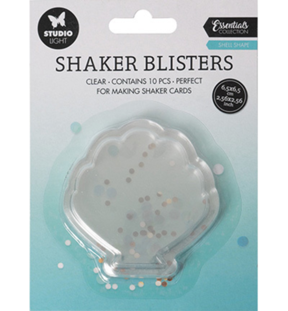 Studio Light Essentials Shaker Blisters Shell Shape (SL-ES-BLIS13)