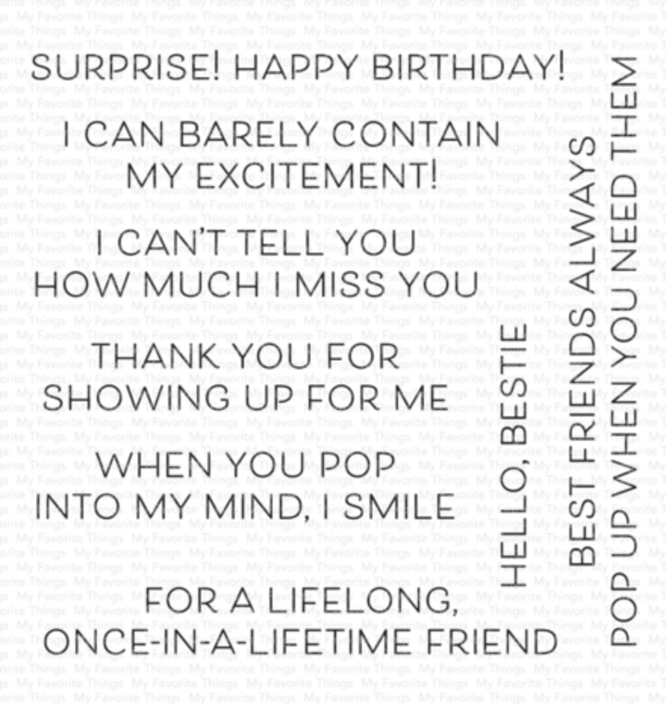 My Favorite Things Pop-Up Phrases Clear Stamps (CS-791) My Favorite Things Pop-Up Phrases Clear Stamps (CS-791)