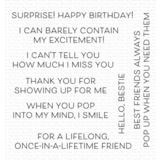 My Favorite Things Pop-Up Phrases Clear Stamps (CS-791)