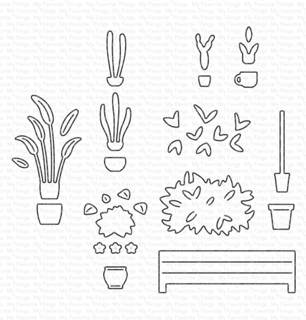 My Favorite Things Die-namics Patio Plants (MFT-2536) My Favorite Things Die-namics Patio Plants (MFT-2536)