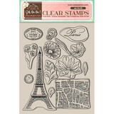Stamperia Create Happiness Oh lá lá Clear Stamps Tour Eiffel (WTK174)*