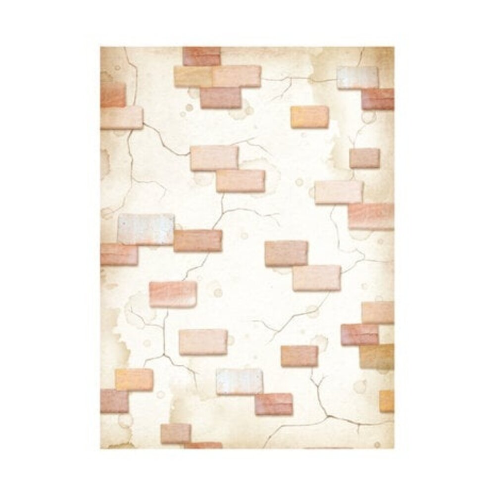 Stamperia Create Happiness Oh lá lá Rice Paper Backgrounds A6 (DFSAK6002) Stamperia Create Happiness Oh lá lá Rice Paper Backgrounds A6 (DFSAK6002)