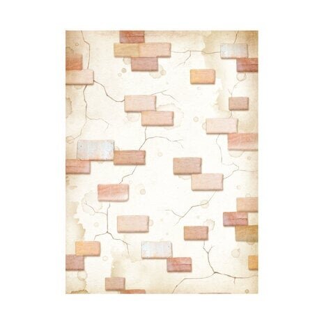 Stamperia Create Happiness Oh lá lá Rice Paper Backgrounds A6 (DFSAK6002) Stamperia Create Happiness Oh lá lá Rice Paper Backgrounds A6 (DFSAK6002)