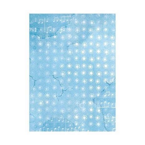 Stamperia Create Happiness Oh lá lá Rice Paper Backgrounds A6 (DFSAK6002) Stamperia Create Happiness Oh lá lá Rice Paper Backgrounds A6 (DFSAK6002)