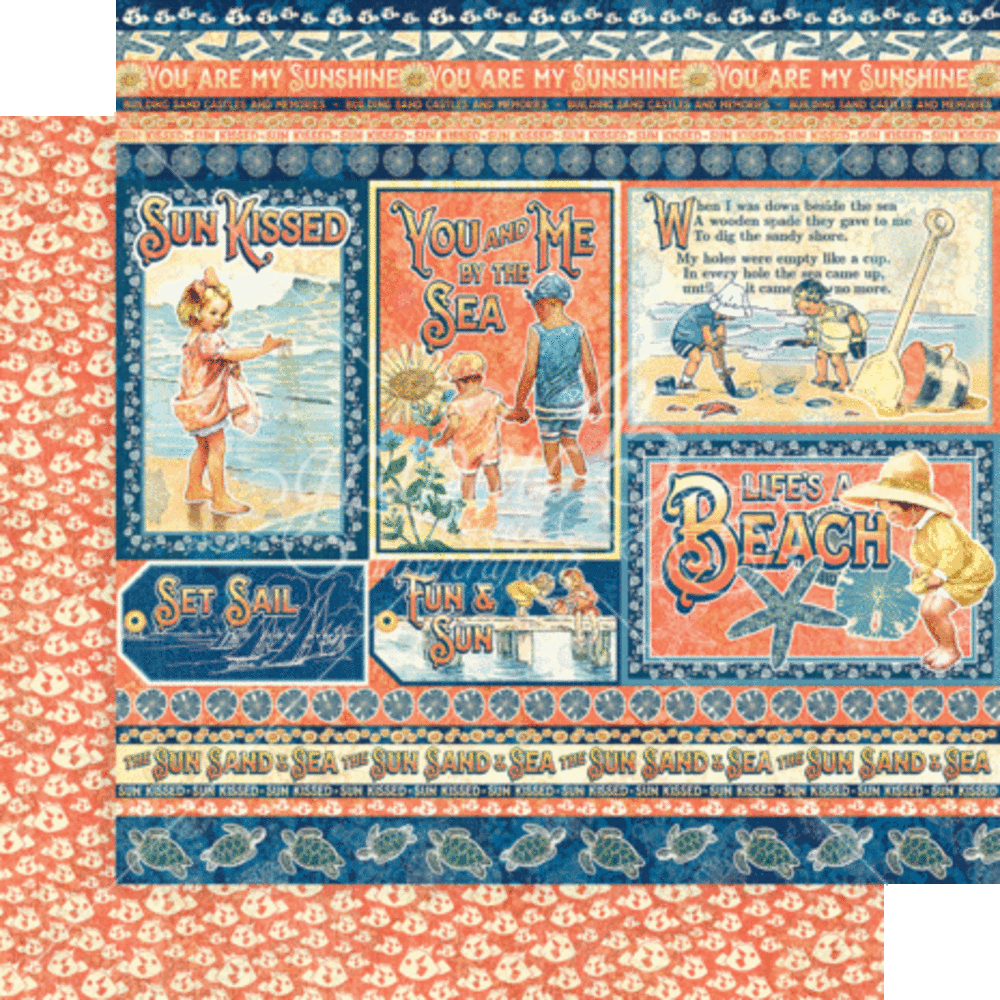 Graphic 45 Sun Kissed 8x8 Inch Deluxe Collector's Edition (4502677)