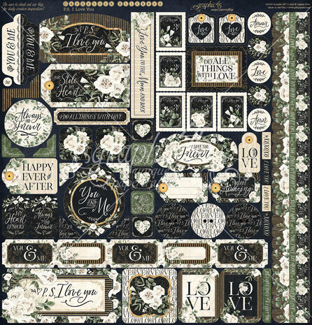 Graphic 45 P.S. I Love You 12x12 Inch Collection Pack (4502641) Graphic 45 P.S. I Love You 12x12 Inch Collection Pack (4502641)