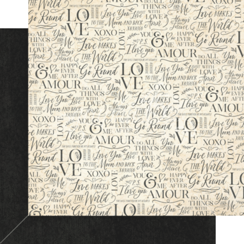 Graphic 45 P.S. I Love You 12x12 Inch Patterns & Solids Paper Pack (4502642) Graphic 45 P.S. I Love You 12x12 Inch Patterns & Solids Paper Pack (4502642)