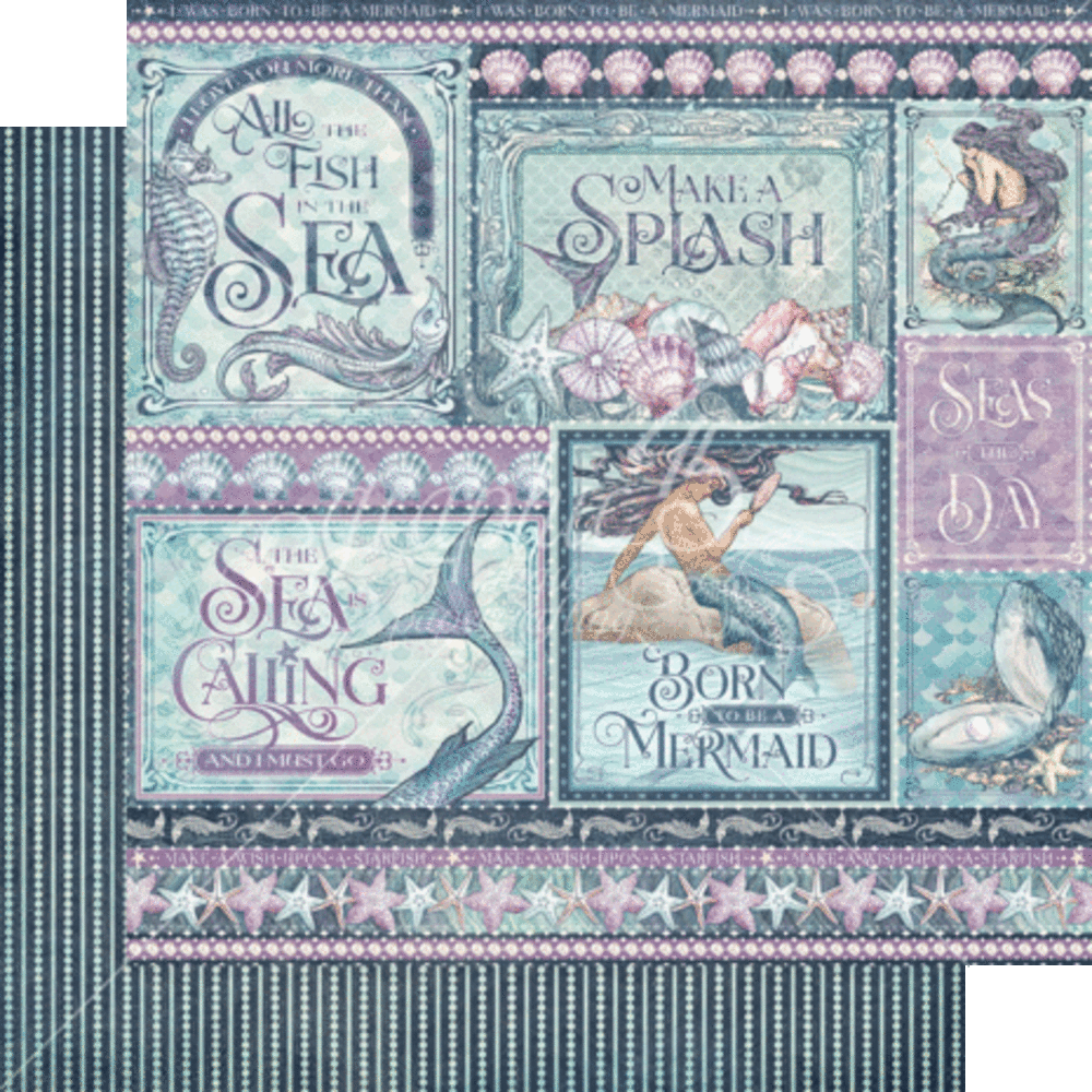 Graphic 45 Make a Splash 12x12 Inch Collection Pack (4502667) Graphic 45 Make a Splash 12x12 Inch Collection Pack (4502667)