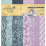 Graphic 45 Make a Splash 12x12 Inch Patterns & Solids Paper Pack (4502668)