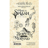 Graphic 45 Make a Splash Clear Stamp Set (4502671)