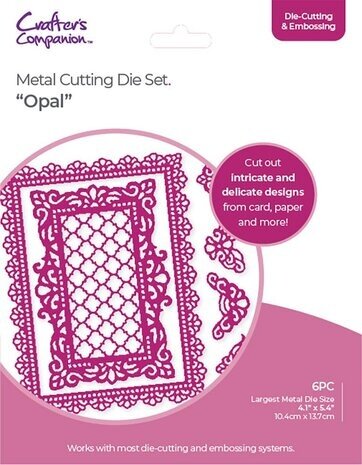 Crafter's Companion Opal Elements Dies (GEM-MD-ELE-OPA)