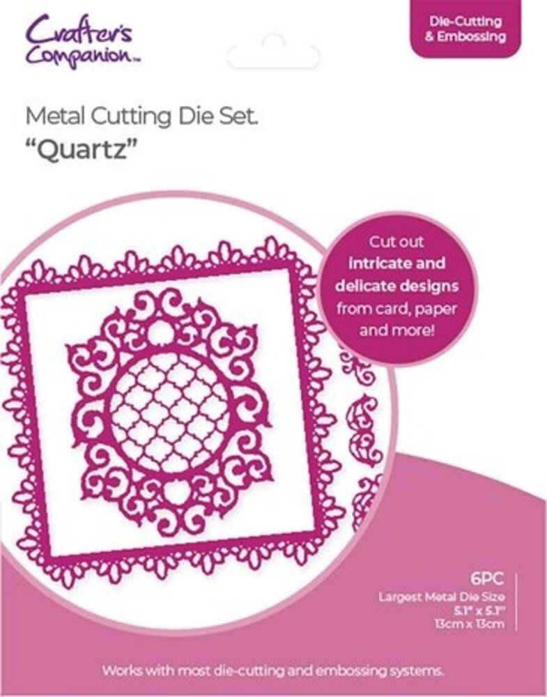 Crafter's Companion Quartz Elements Dies (GEM-MD-ELE-QUA)