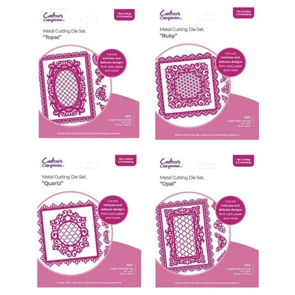 Crafter's Companion Quartz Elements Dies (GEM-MD-ELE-QUA)