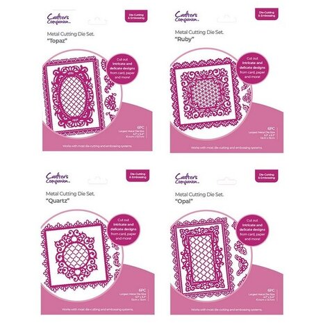 Crafter's Companion Topaz Elements Dies (GEM-MD-ELE-TOPA)