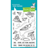 Lawn Fawn Just Plane Awesome Clear Stamps (LF3130)