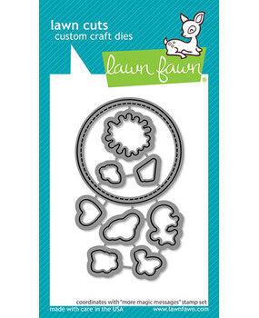 Lawn Fawn More Magic Messages Dies (LF3135)